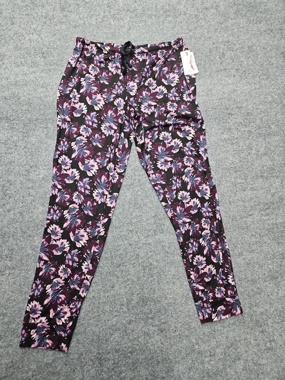 Jessica Simpson Woman's Pajama Pant Size Medium Multicolor